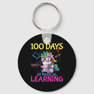 Day Of School 100 Days Of School 1 Key Ring