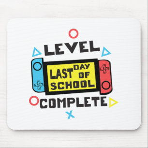 Day Of School Gamer Mouse Mat