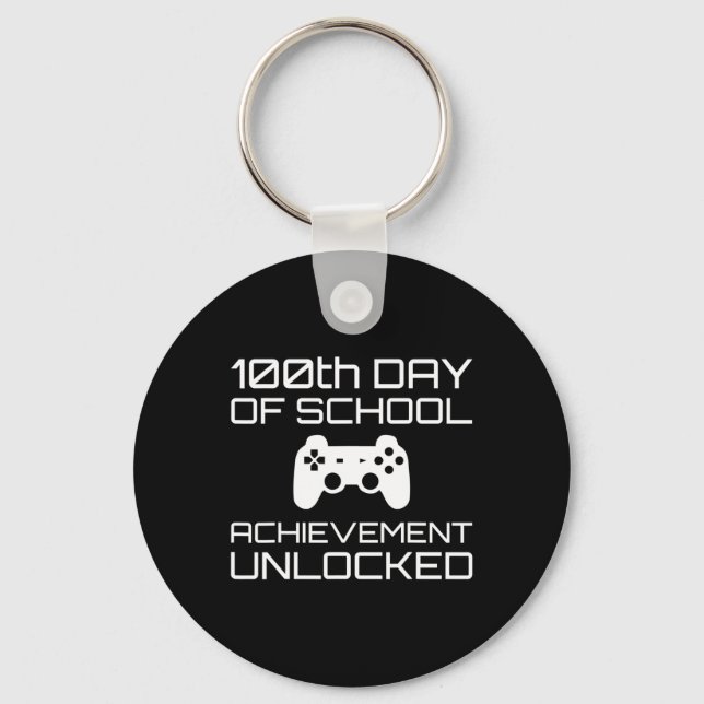 Day Of School T- Tee.png  Key Ring (Front)