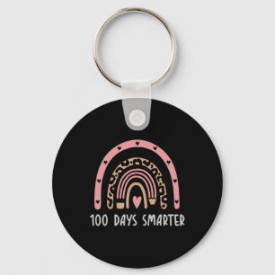 Day Of School Teacher Costume 100 Days Smarter Rai Key Ring