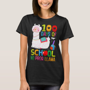 Day Of School Unicorn Girls 100 Days Of School 1  T-Shirt