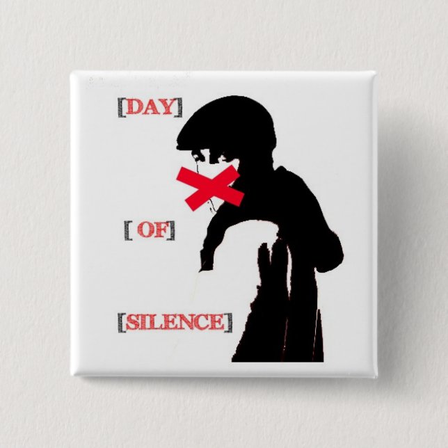 Day Of Silence Button (Front)