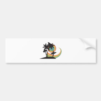 day of surfing vector design bumper sticker