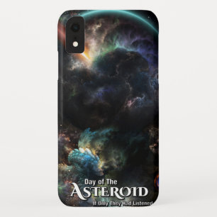 Day Of The Asteroid SciFi Fractal Art iPhone XR Case