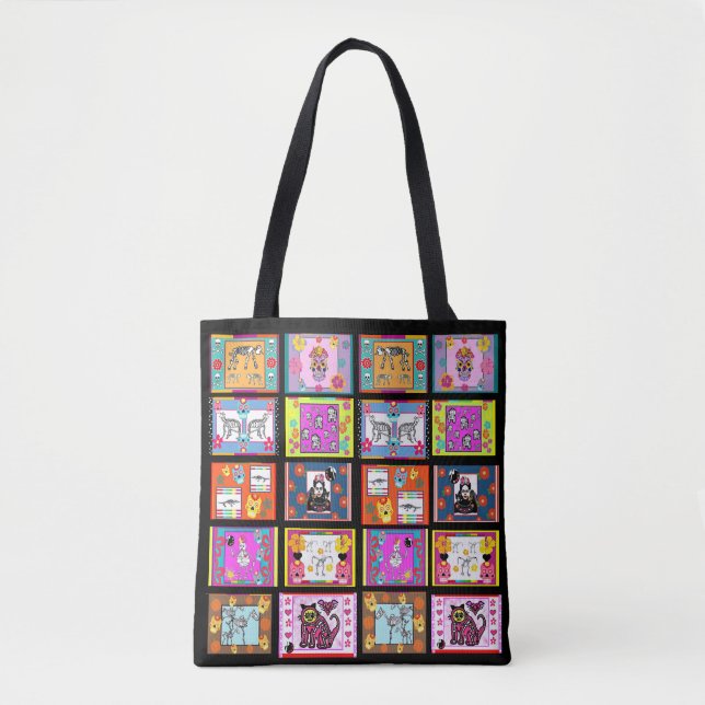Day of the Day Loteria Tote Bag (Front)