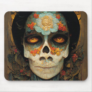 Day Of The Dead 1 Fantasy Skull Mouse Mat