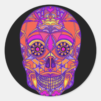 Day of the Dead 2 Classic Round Sticker