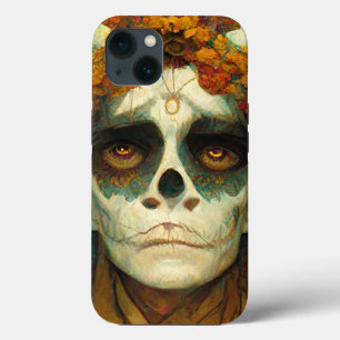 Day Of The Dead 2 Fantasy Skull iPhone 13 Case