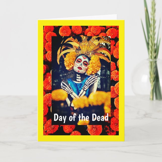 Day of the Dead, 5" x 7" Folded Greeting Card (Front)