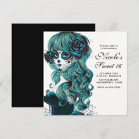 Day of the Dead Beautiful Sugar Skull Sweet 16