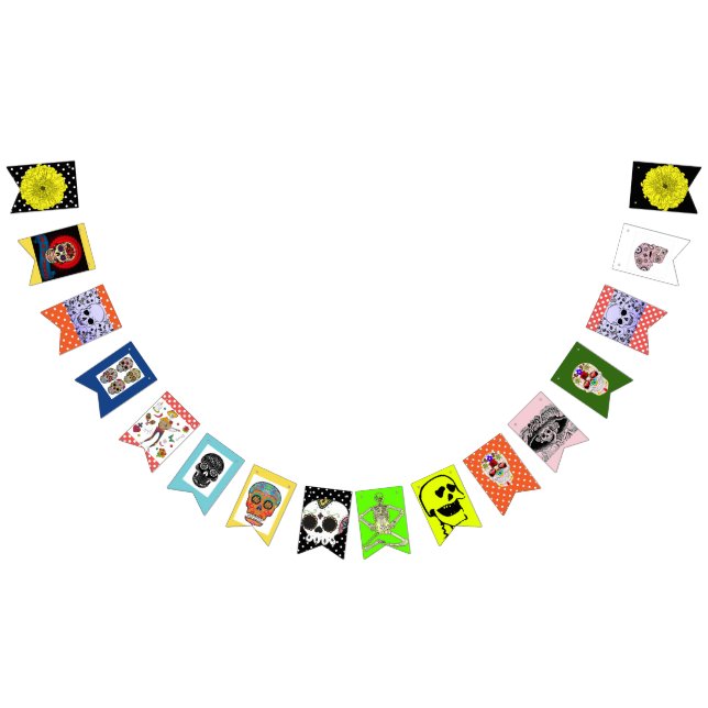 DAY OF THE DEAD BUNTING BANNER (All)