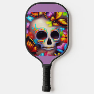 Day of the Dead Butterflies (1) Pickleball Paddle