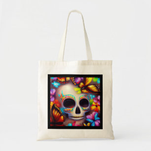 Day of the Dead Butterflies 1 Tote Bag