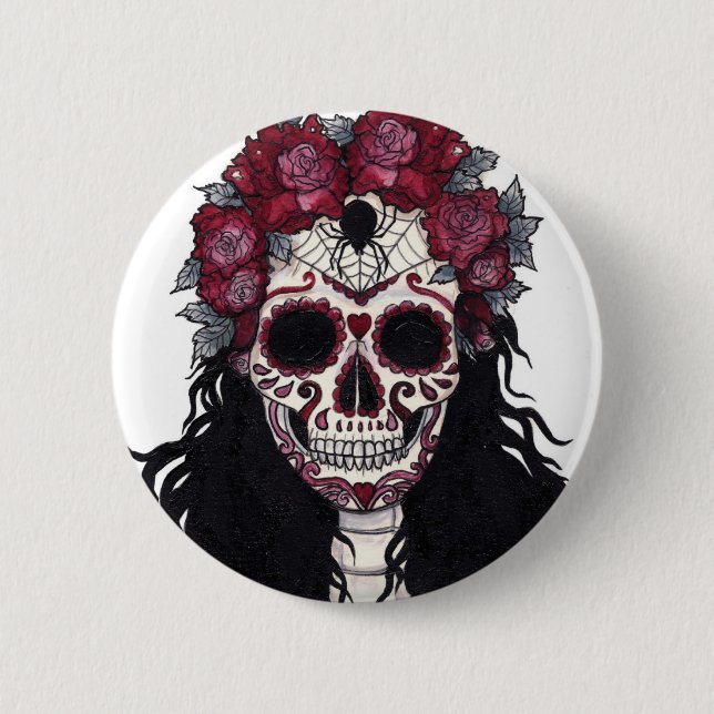 Day of the dead Button (Front)