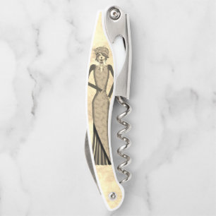 Day of the Dead Catrina Skeleton Doll Corkscrew