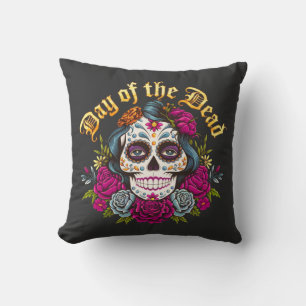 Day of the Dead: Celebrate Dia de Los Muertos Cushion
