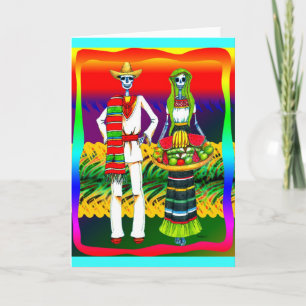 Day Of The Dead Celebration Card