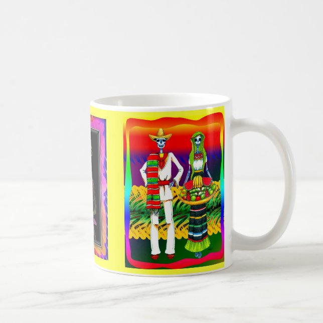 Day Of The Dead Celebration Coffee Mug (Right)