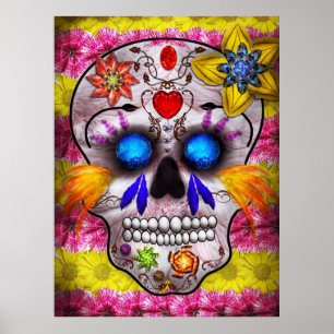 Day of the Dead - Death Mask Poster