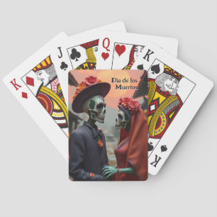 Day of the Dead Dia de los Muertos Playing Cards