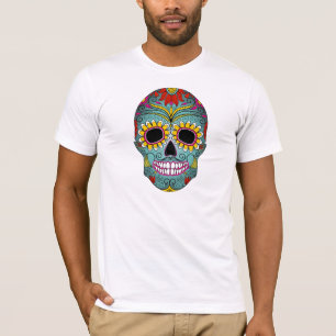 Day of the Dead Dia de los Muertos Sugar Skull T-Shirt
