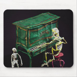 Day of the Dead figures as musicians Mouse Mat