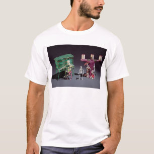Day of the Dead figures as musicians T-Shirt