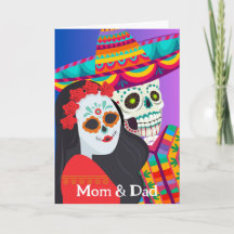 Day of the Dead for Mum and Dad Parents