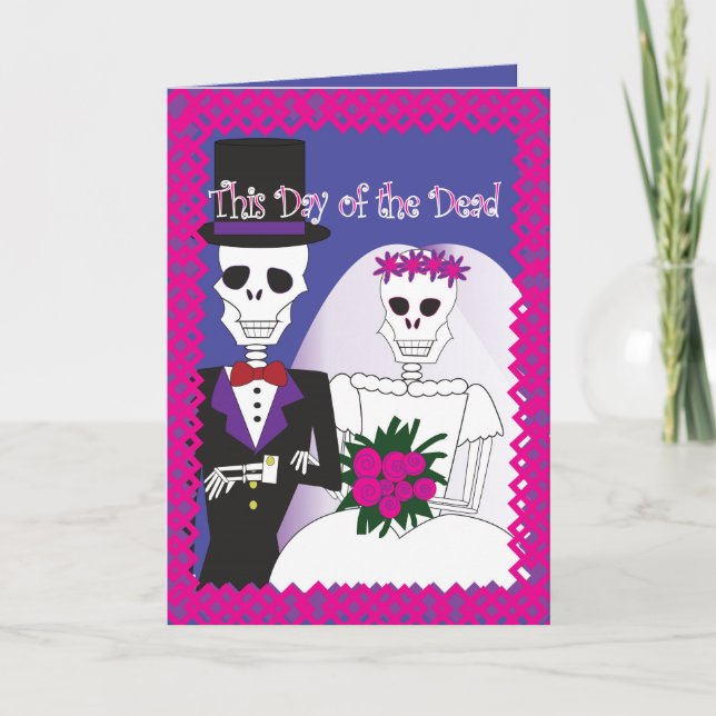 Day of the Dead Greeting Card (Front)