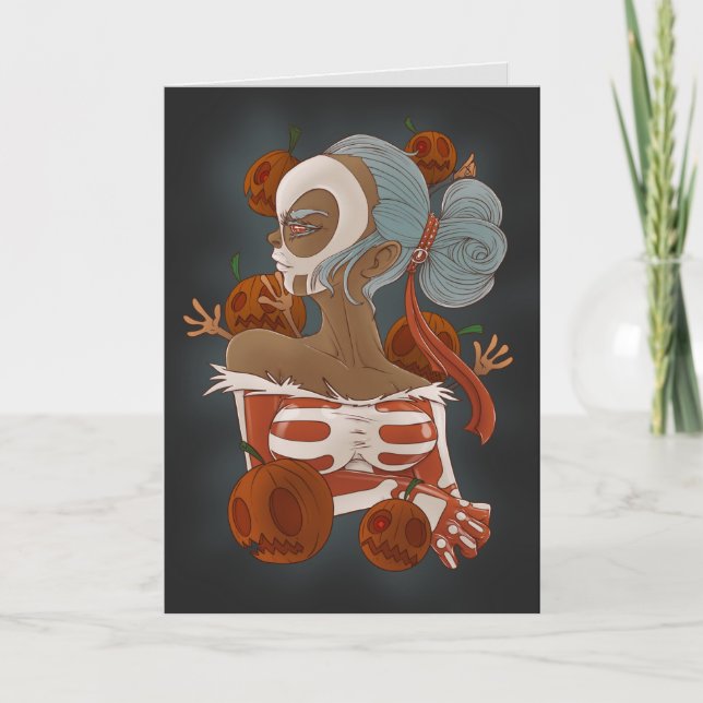 day of the dead greeting card (Front)