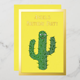 Day of the Dead Happy Cactus Custom Birthday