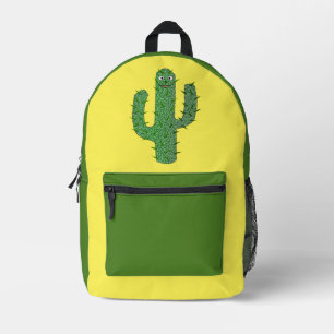 Day of the Dead Happy Cactus Printed Backpack