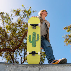 Day of the Dead Happy Cactus Skateboard