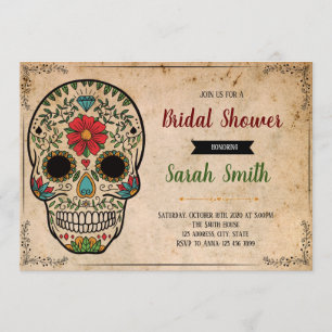 Day of the dead invite 2 invitation