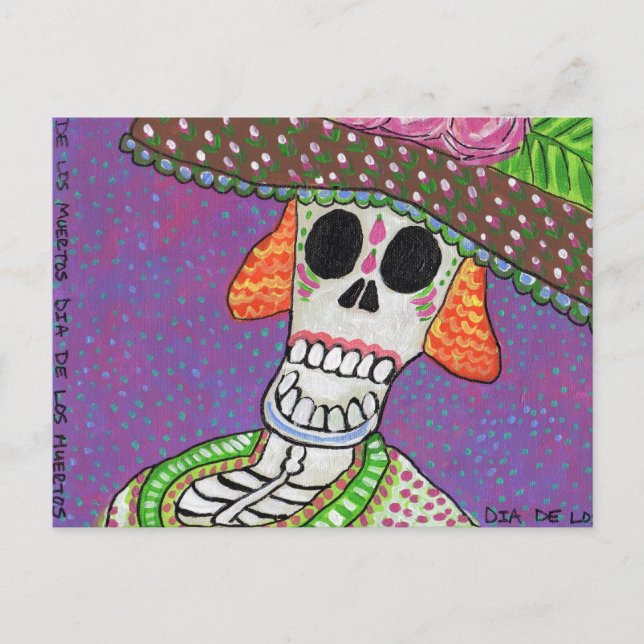 Day of the Dead Katrina Pos tCard Postcard (Front)