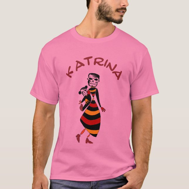 Day of the Dead Katrina T-Shirt (Front)