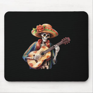 Day Of The Dead Lady Sugar Skull Dia De Los Muerto Mouse Mat