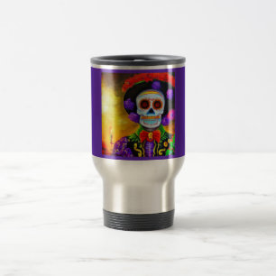 Day of the Dead Man 1 Travel Mug