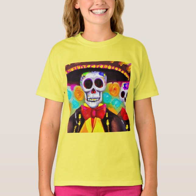Day of the Dead Man 2 T-Shirt (Front)