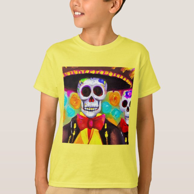 Day of the Dead Man 2 T-Shirt (Front)