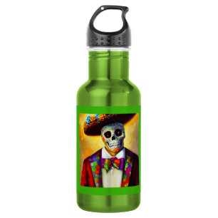 Day of the Dead Man 3 532 Ml Water Bottle