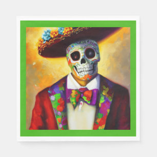 Day of the Dead Man 3 Napkin