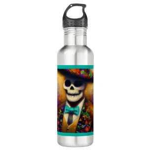 Day of the Dead Man 4 710 Ml Water Bottle