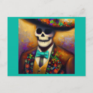 Day of the Dead Man 4 Postcard