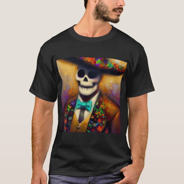 Day of the Dead Man 4 T-Shirt (Front)