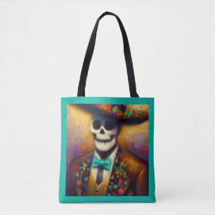 Day of the Dead Man 4 Tote Bag