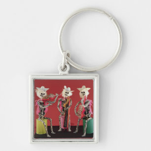 Day of the Dead: Mariachi, from Oaxaca Key Ring