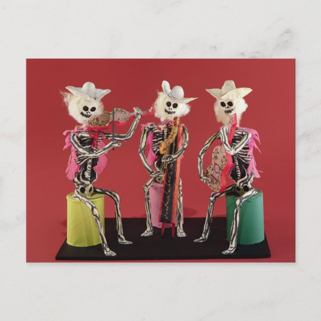 Day of the Dead: Mariachi, from Oaxaca Postcard (Front)