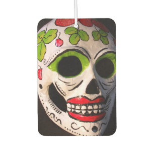 Day of The Dead Mask Air Freshener