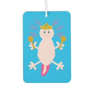 Day of the Dead Mexican Axolotl Car Air Freshener